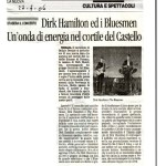 DIRK HAMILTON AND THE BLUESMEN CASTELLO ESTENSE 27-7-06
